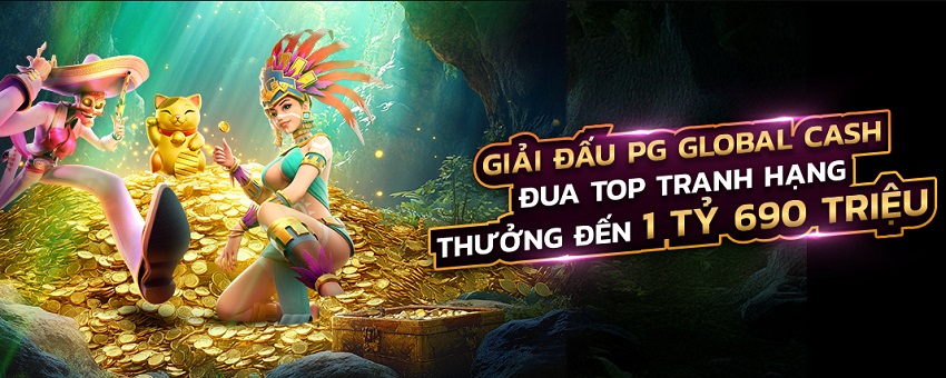 Thưởng giải đấu PG Global Cash Jbo tháng 10/2025 Uu dai giai dau PG Global Cash Jbo thang 10/2025
